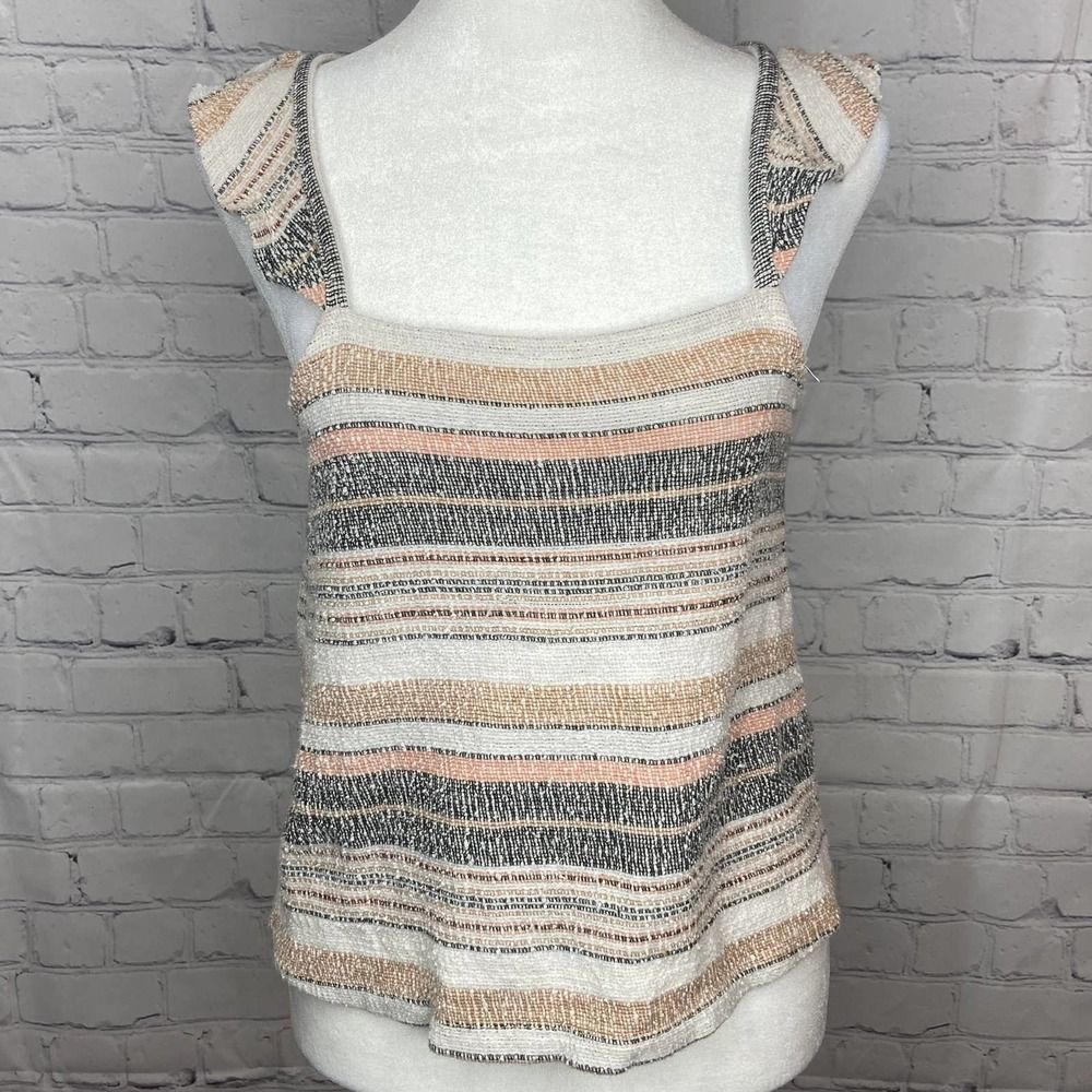 Madewell Size XS 100% Cotton Striped Top 